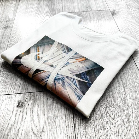 Nike Sportswear LA Lakers Tee Men’s Size L White Graphic Logo NSW Los Angeles DS - Picture 10 of 12